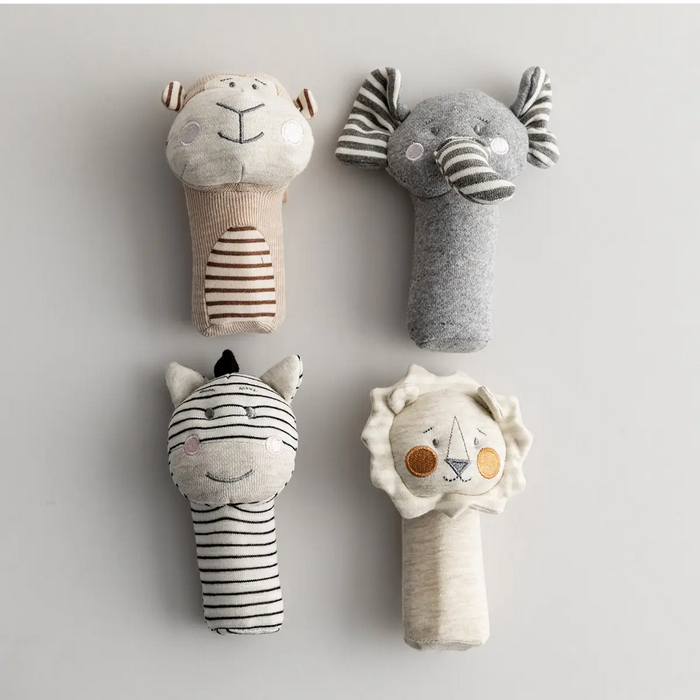 Noah's Ark Plush Toy Set with Squeakers