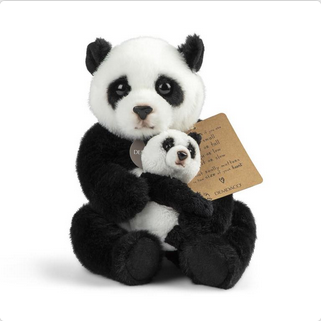 Panda Mom & Baby Plush