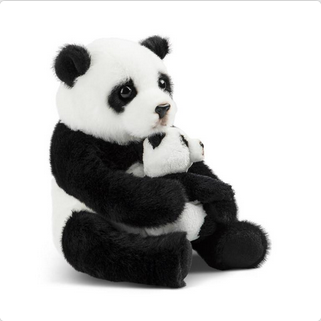 Panda Mom & Baby Plush