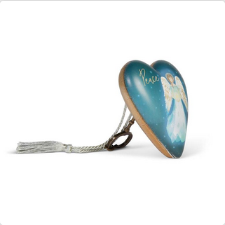 Angel of Peace Christmas Art Heart