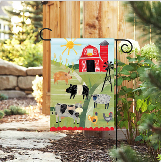 Farm Sweet Farm Garden Flag