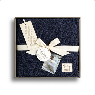 Navy Giving Blanket