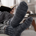 Men's Navy Slipper Socks
