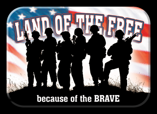 Land Of The Free Magnet