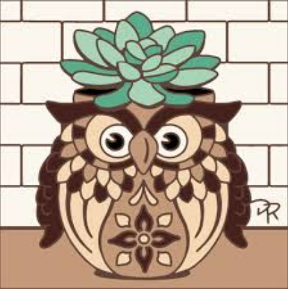 Owl Tile/Trivet