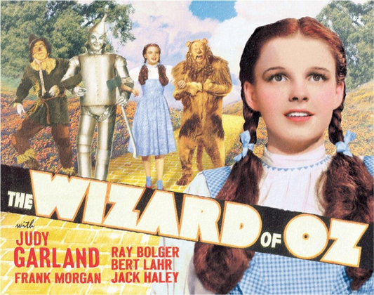 The Wizard Of Oz Yellow Brick Road Tin Sign