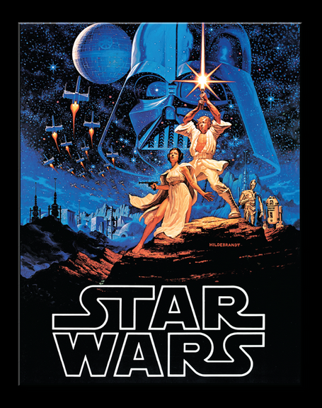 Star Wars Poster Tin Sign