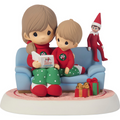 You Make Christmas Come To Life Precious Moments Mom & Son Figurine