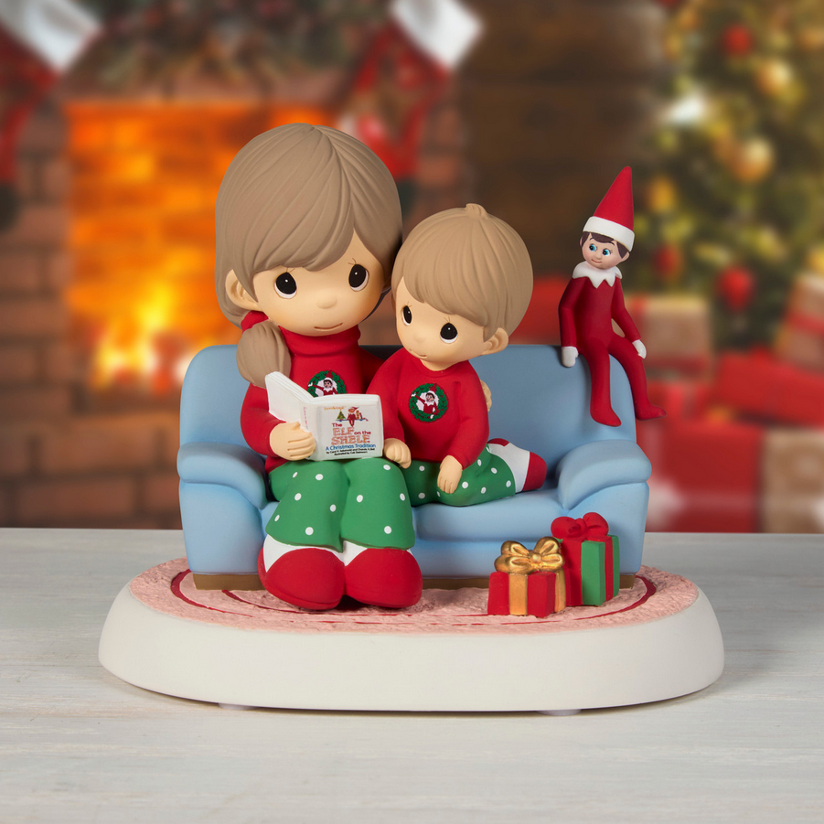 You Make Christmas Come To Life Precious Moments Mom & Son Figurine