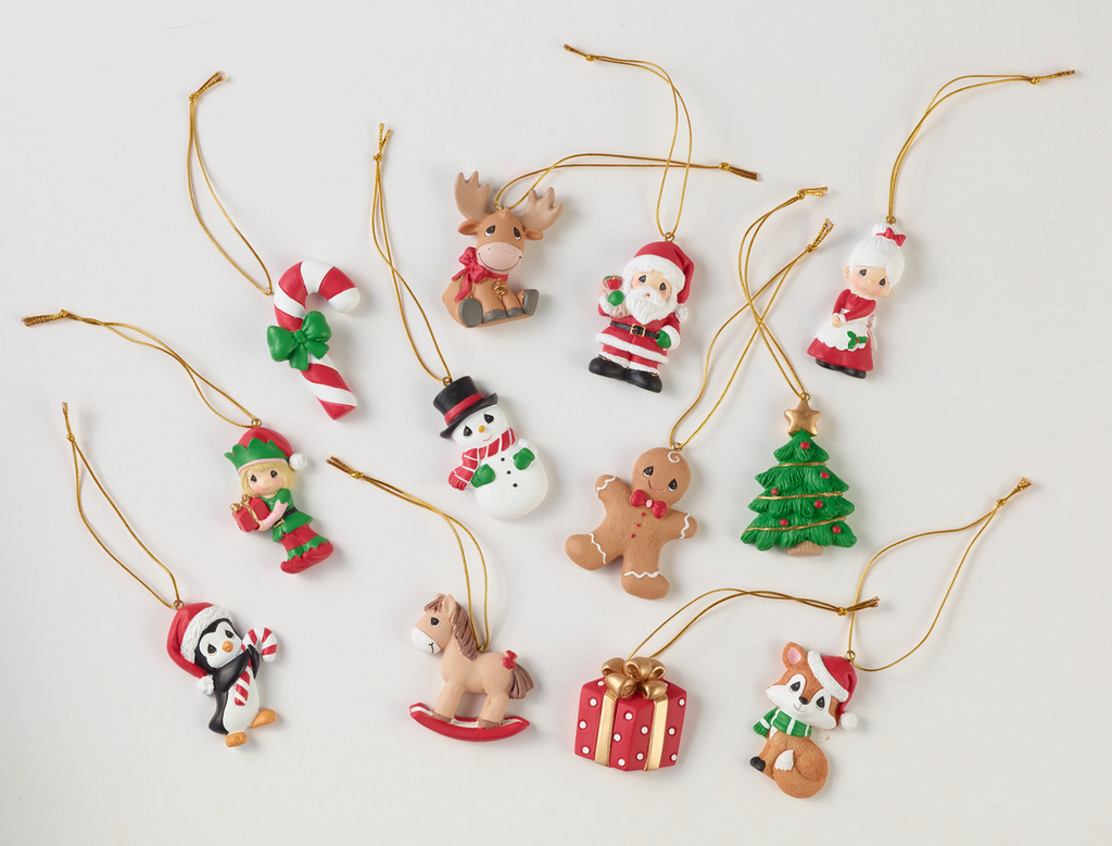 Twelve Moments Of Christmas Precious Moments Ornament Pack