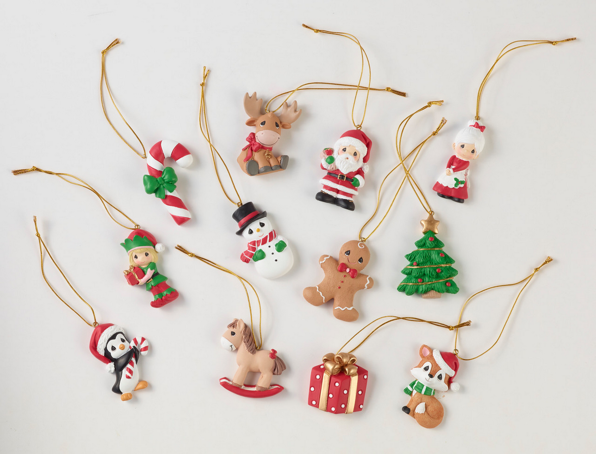 Twelve Moments Of Christmas Precious Moments Ornament Pack