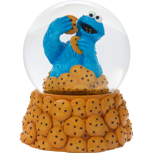 Nom Nom Cookie Monster Precious Moments Musical Waterball