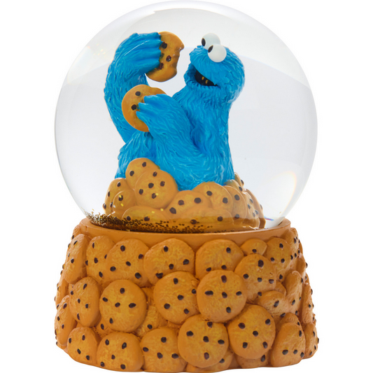 Nom Nom Cookie Monster Precious Moments Musical Waterball