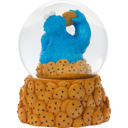 Nom Nom Cookie Monster Precious Moments Musical Waterball