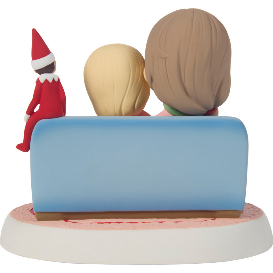 You Make Christmas Come To Life Precious Moments Mom & Daughter Elf On The Shelf Figurine
