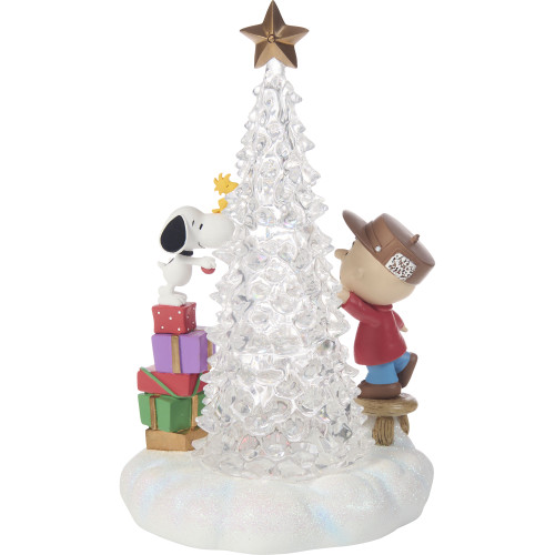 Friends Light Up The Season Precious Moments Peanuts Figurine