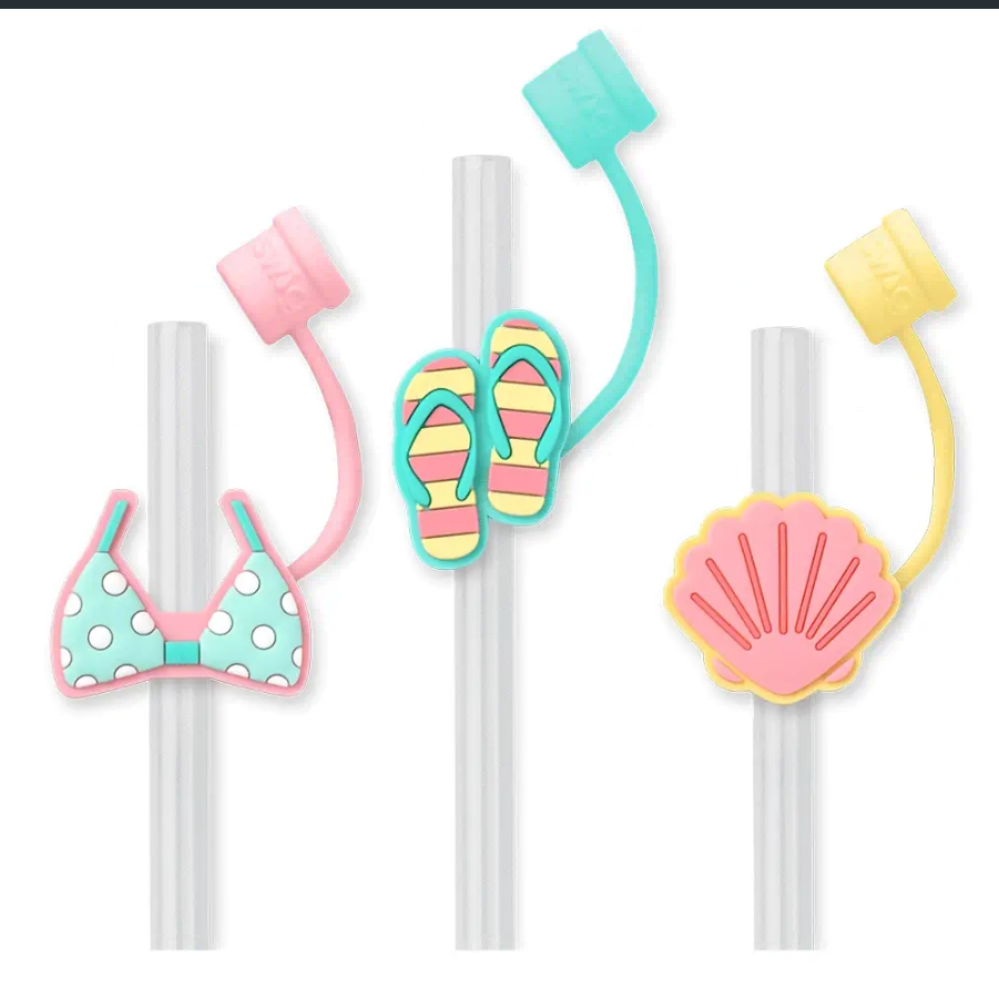 Errbody At The Beach Straw Topper Set