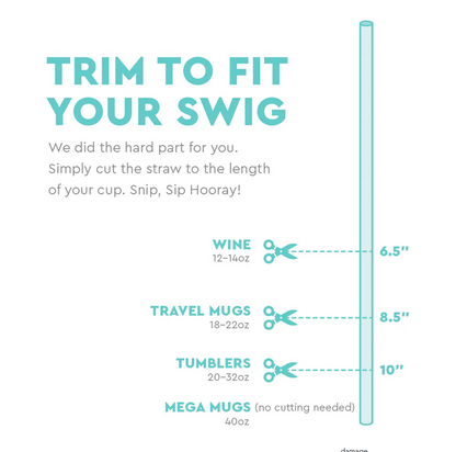 Book Club Straw Topper Set