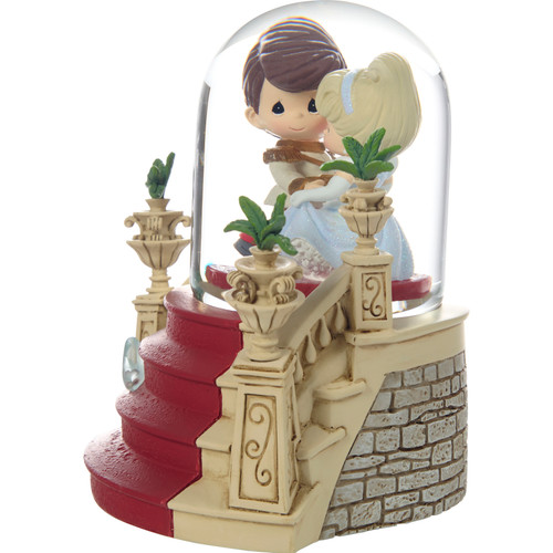 Dancing Into Forever Cinderella Precious Moments Musical Snow Globe