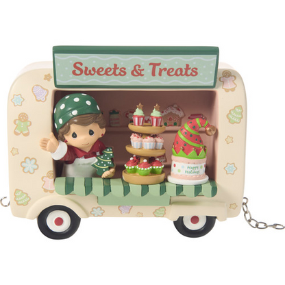Sweet Christmas Wishes Santa Parade Precious Moments Figurine