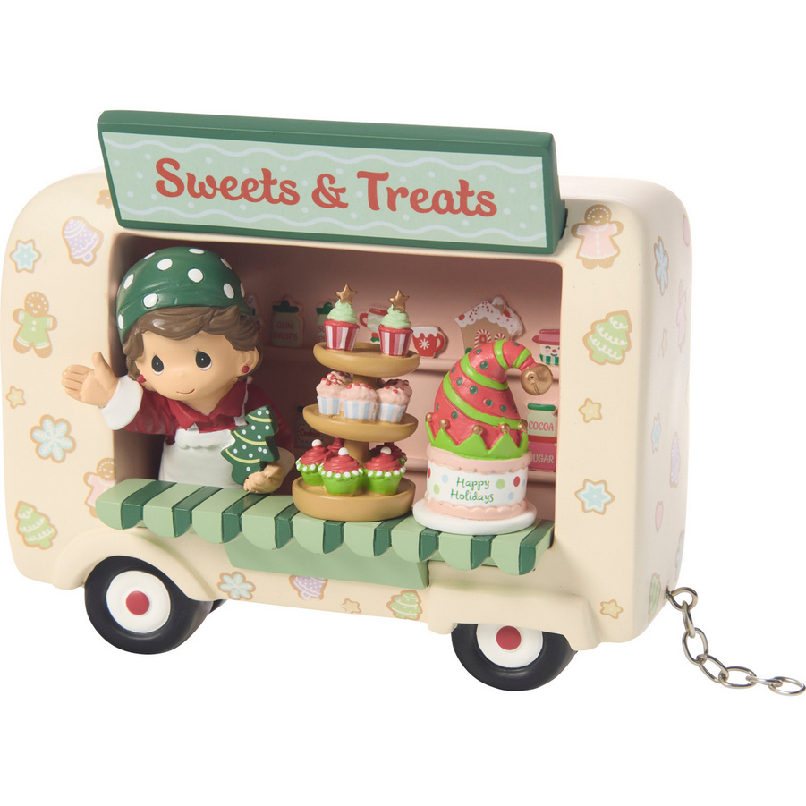 Sweet Christmas Wishes Santa Parade Precious Moments Figurine