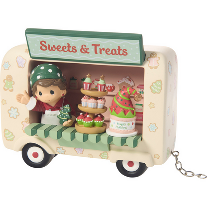 Sweet Christmas Wishes Santa Parade Precious Moments Figurine