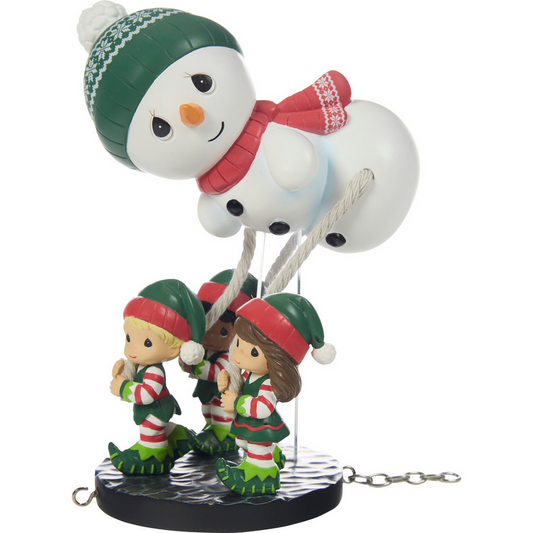 Tis The Season To Be Jolly Precious Moments Santa Parade Figurine
