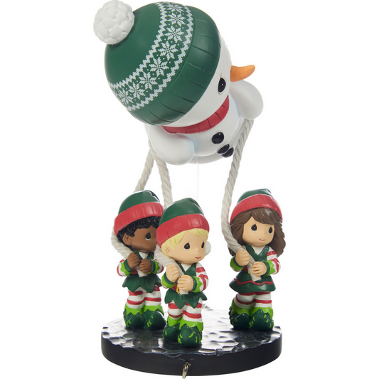 Tis The Season To Be Jolly Precious Moments Santa Parade Figurine