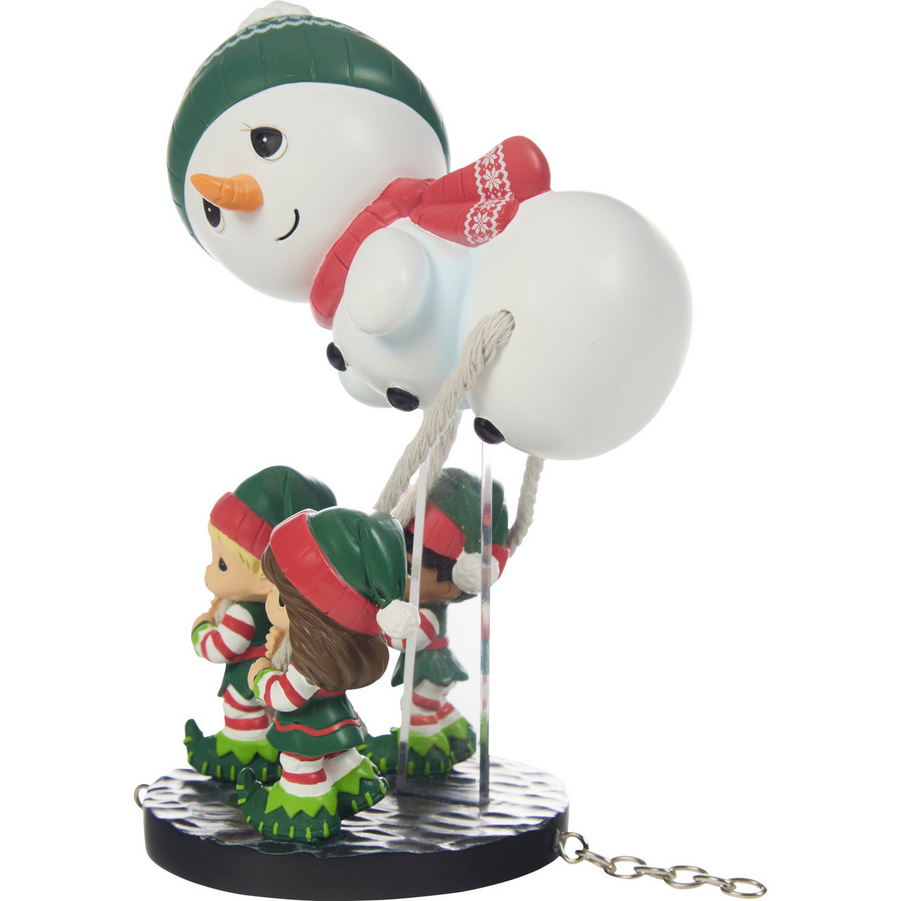 Tis The Season To Be Jolly Precious Moments Santa Parade Figurine
