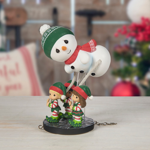 Tis The Season To Be Jolly Precious Moments Santa Parade Figurine