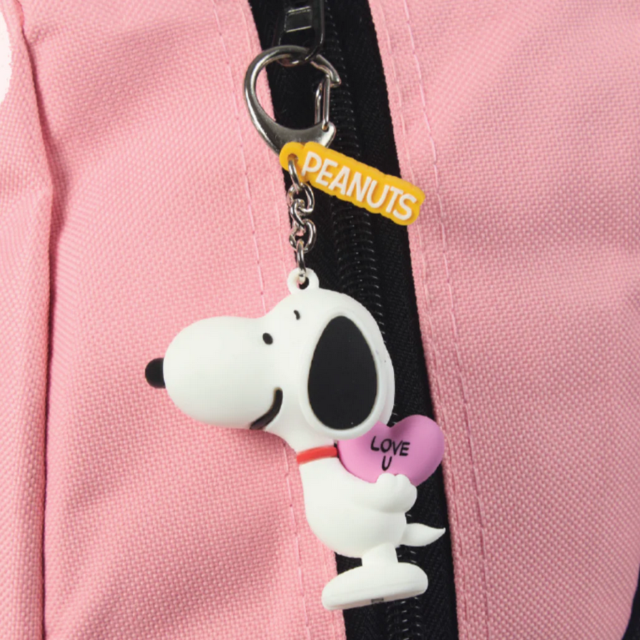 Snoopy Valentine Precious Moments Backpack Clip