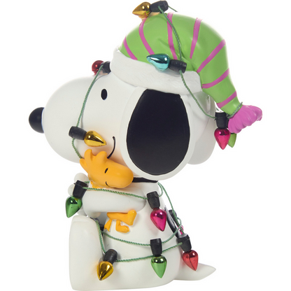All Is Merry & Bright Precious Moments Peanuts Figurine