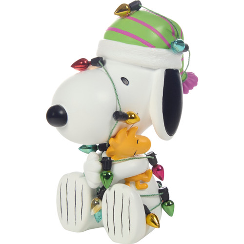 All Is Merry & Bright Precious Moments Peanuts Figurine