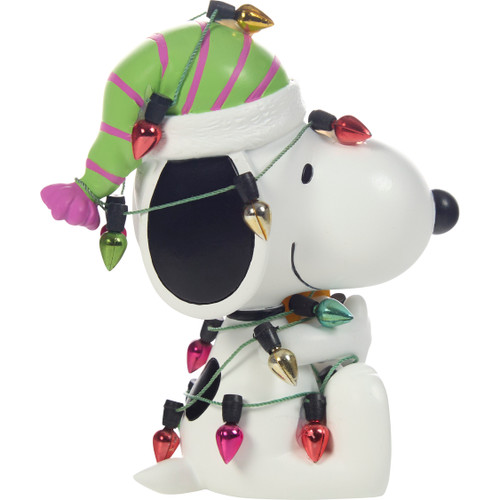 All Is Merry & Bright Precious Moments Peanuts Figurine