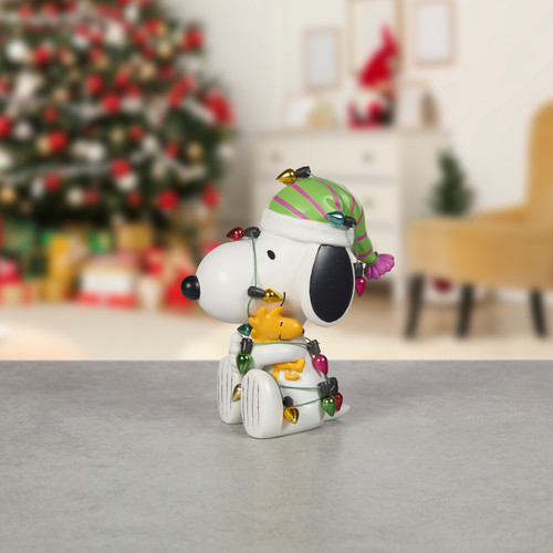 All Is Merry & Bright Precious Moments Peanuts Figurine