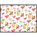 Sweet Cherry Cocktails Drying Mat