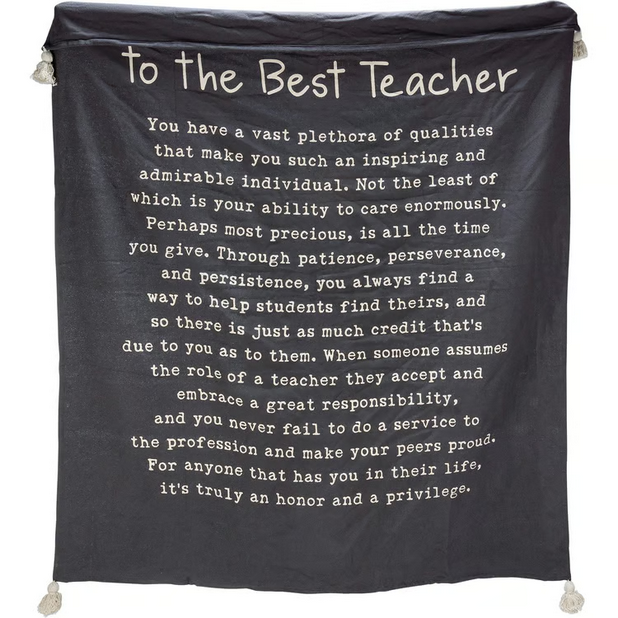Teacher Throw/Blanket