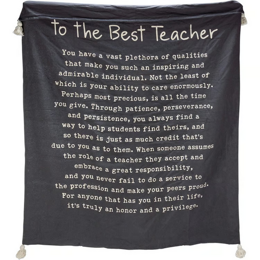 Teacher Throw/Blanket