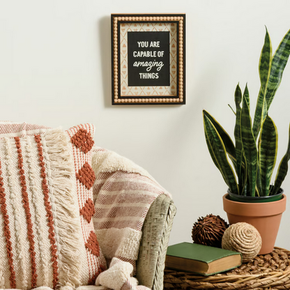 You Are Capable Of Amazing Things Framed Wall Art