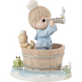 Turn Your Eyes Upon Jesus Precious Moments Figurine
