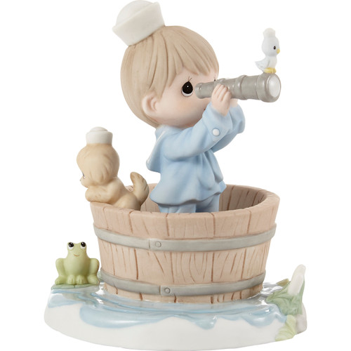 Turn Your Eyes Upon Jesus Precious Moments Figurine