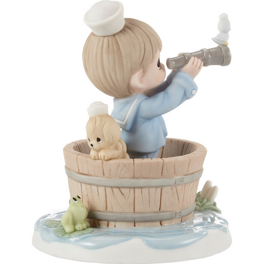 Turn Your Eyes Upon Jesus Precious Moments Figurine