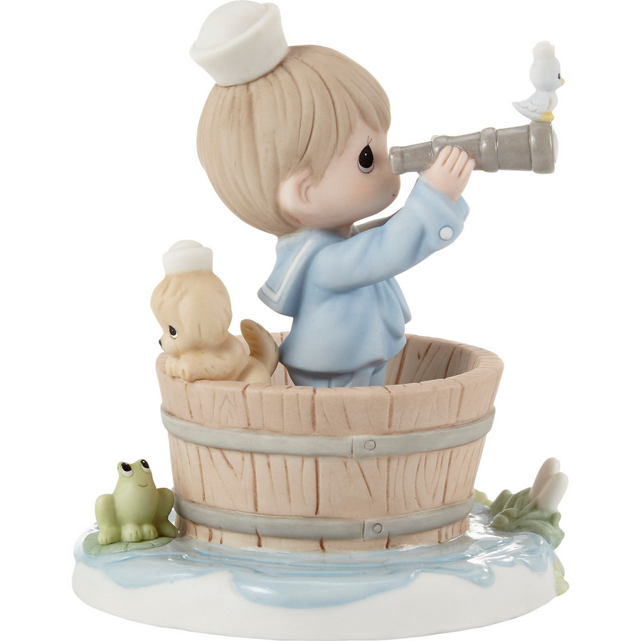 Turn Your Eyes Upon Jesus Precious Moments Figurine