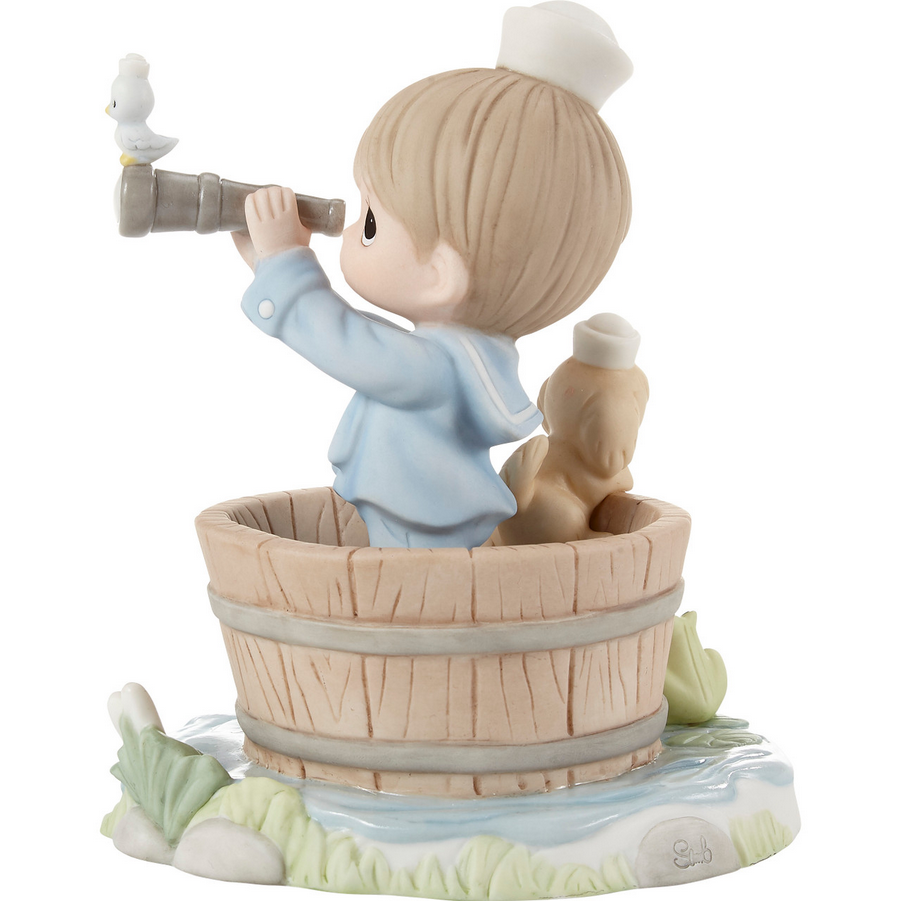 Turn Your Eyes Upon Jesus Precious Moments Figurine