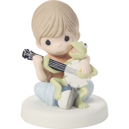 Music Is What Friendship Sounds Like Kermit The Frog Precious Moments Figurine