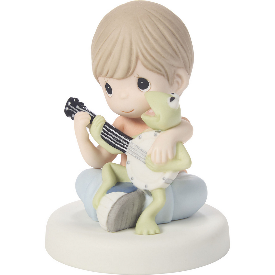 Music Is What Friendship Sounds Like Kermit The Frog Precious Moments Figurine