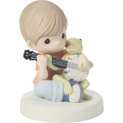 Music Is What Friendship Sounds Like Kermit The Frog Precious Moments Figurine