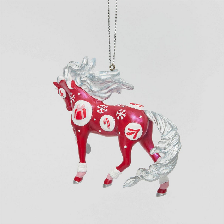 Holiday Sampler Painted Ponies Ornament