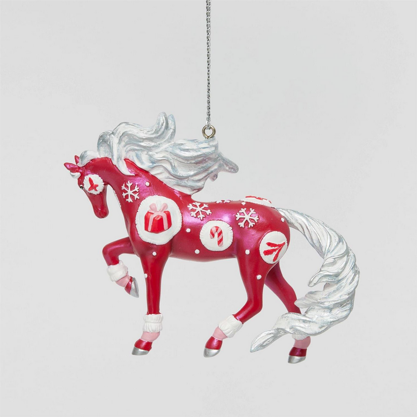 Holiday Sampler Painted Ponies Ornament