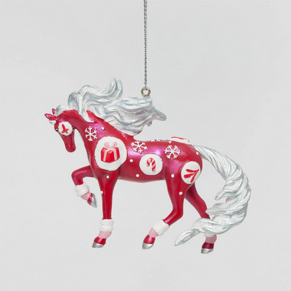 Holiday Sampler Painted Ponies Ornament
